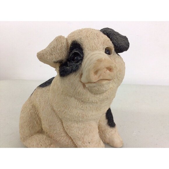 Childrens Garden of Critters Pig Bank Stone Critters - Picture 4 of 7